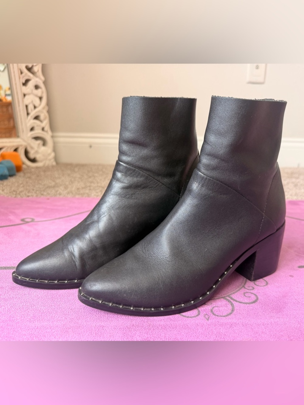 Treasure and Bond leather booties